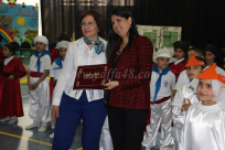 مدرسة بئر الأمير في الناصرة تكرّم الكاتبة اليافية عبيدة بلحة 